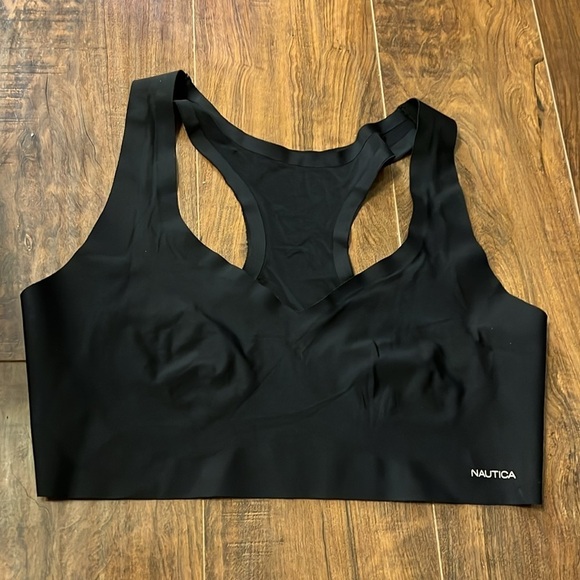 Nautica Seamless Nylon Spandex Super Comfy Bra, Sz. XL. - Picture 6 of 10